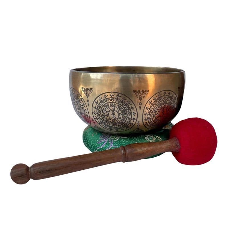 Etched and Carved Singing Bowls 